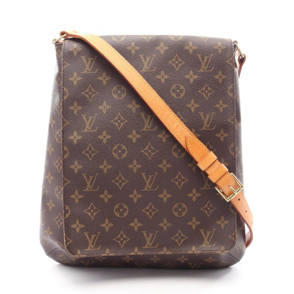 Louis Vuitton Musette Shoulder Bag/Handbag, Coated Canvas and Leather, Monogr...